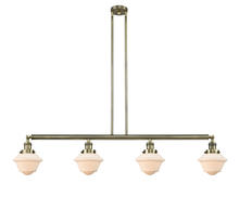 Innovations Lighting 214-AB-G531 - Oxford - 4 Light - 52 inch - Antique Brass - Stem Hung - Island Light