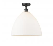 Innovations Lighting 516-1C-OB-GBD-161 - Bristol - 1 Light - 16 inch - Oil Rubbed Bronze - Semi-Flush Mount