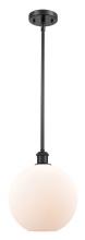 Innovations Lighting 516-1S-BK-G121-10 - Athens - 1 Light - 10 inch - Matte Black - Mini Pendant