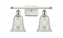 Innovations Lighting 516-2W-WPC-G2811-LED - Hanover - 2 Light - 16 inch - White Polished Chrome - Bath Vanity Light