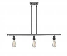 Innovations Lighting 516-3I-OB - Bare Bulb - 3 Light - 36 inch - Oil Rubbed Bronze - Cord hung - Island Light