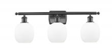 Innovations Lighting 516-3W-BK-G101 - Belfast - 3 Light - 26 inch - Matte Black - Bath Vanity Light