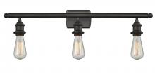 Innovations Lighting 516-3W-OB - Bare Bulb - 3 Light - 26 inch - Oil Rubbed Bronze - Bath Vanity Light