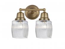 Innovations Lighting 623-2W-BB-G302 - Colton - 2 Light - 14 inch - Brushed Brass - Bath Vanity Light