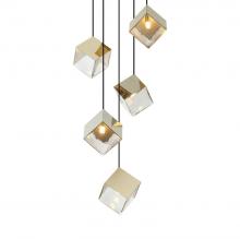 Matteo Lighting C30505CG - Cube Pendant