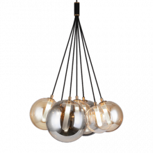 Matteo Lighting C81007BK - Magma Chandelier