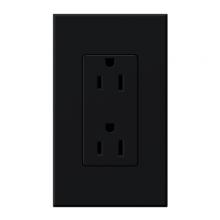 Lutron Electronics NTR-15-BL - NOVA T RECEPTACLE BLACK