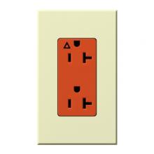 Lutron Electronics NTR-20-IG-OR-AL - NOVA T 20A ISOLATED GROUND ALMOND