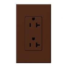 Lutron Electronics NTR-20-SI - NOVA T RECEPTACLE 20 AMP SIENNA