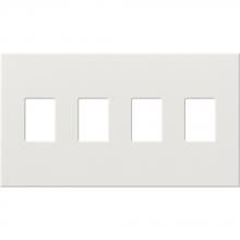 Lutron Electronics VWP-4-WH - VAREO WALLPLATE 4GNG WHITE