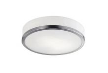 Kuzco Lighting Inc 56011BN - Single Lamp Flush Mount with Metal Trim