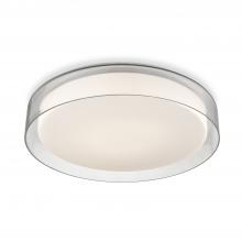 Kuzco Lighting Inc FM48618-5CCT - Aston 18-in Clear LED Flush Mount