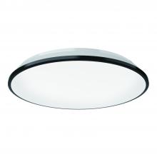 Kuzco Lighting Inc FM43315-BK-5CCT - Brook 15-in Black LED Flush Mount