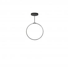 Kuzco Lighting Inc PD82524-BK-UNV - Cirque 24-in Black LED Pendant