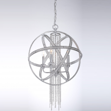 ZEEV Lighting P30011-4-SL - 4-Light 18" Orbital Crystal Chandelier