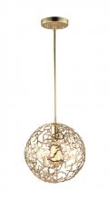 ZEEV Lighting P30037-1-SG - Helios 10" Organic Globe Pendant