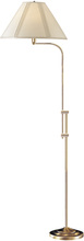 CAL Lighting BO-216-AB - 67.5" Height Metal Floor Lamp in Antique Brass