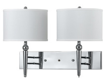 CAL Lighting LA-2007W2L-1CH - 60W X 2 Metal Wall Lamp