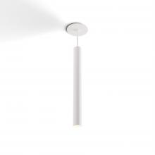 Koncept Inc CMP-S1-S-16-MWT - Combi Pendant 16" Single Unit Matte White with Matte White Canopy, Suspension / Flush Mount 2-in