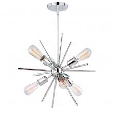 Vaxcel International P0237 - Estelle 19-in Pendant Polished Nickel