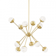 Hudson Valley 2836-AGB - 12 LIGHT CHANDELIER