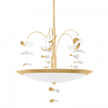 Hudson Valley KBS1747806-GL/SWH - Paavo Chandelier