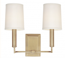 Hudson Valley 812-AGB - 2 LIGHT WALL SCONCE