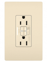 Legrand Radiant 1597TRALA - radiant® Tamper-Resistant 15A Duplex Self-Test GFCI Receptacles with Audible Alarm and SafeLock® Pro