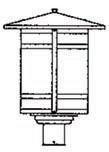 Arroyo Craftsman BP-14LCS-AC - 14" berkeley long body post mount