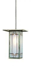 Arroyo Craftsman FSH-9LC-AB - 9" franklin long body stem hung pendant