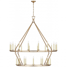 Visual Comfort & Co. Signature Collection RL CHC 5277GI - Darlana Oversized Two Tier Chandelier