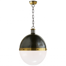 Visual Comfort & Co. Signature Collection RL TOB 5064BZ/HAB-WG - Hicks Extra Large Pendant