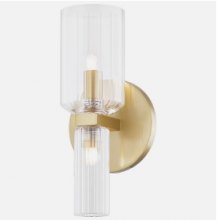 Mitzi by Hudson Valley Lighting H384301-AGB - Tabitha Wall Sconce