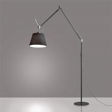 Artemide TLM0107 - TOLOMEO MEGA FLOOR W/14" DIFF BLACK FIBER INC 150W E26 BLACK