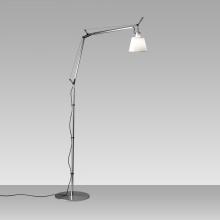 Artemide TLS0111 - TOLOMEO WITH SHADE INC 75W E26 ALUM/FIBER W/FLOOR SUPPORT