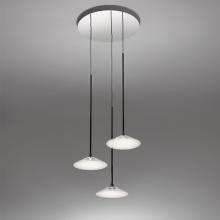 Artemide 0353038A - ORSA 21 CHANDELIER LED 3X7.3W 30K 90CRI BLACK