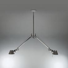 Artemide A036408 - TOLOMEO DOUBLE SUSP INC 2X100W E26 ALUM