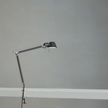 Artemide TOL0056 - TOLOMEO MINI INC 100W E26 BLACK W/CLAMP ALUM