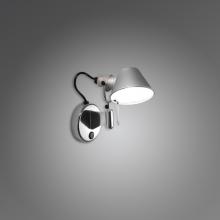 Artemide A044058 - TOLOMEO MICRO WALL SPOT INC 60W E12 ALUM W/SWITCH