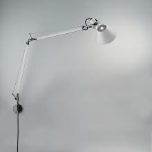 Artemide TOL1101 - TOLOMEO CLASSIC INC 100W E26 WHITE W/"S" BRACKET(ALU)