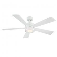 Modern Forms US - Fans Only FR-W1801-52L-MW - Wynd Downrod Ceiling Fan