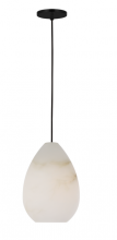 Visual Comfort & Co. Modern Collection SLPD544ALBB - Alina Alabaster Medium Pendant