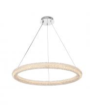 Elegant 3800D31C - Bowen 32 Inch Adjustable LED Chandelier in Chrome