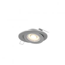 Dals FGM4-3K-V-SN - Flat LED Recessed Gimbal - universal 120V-347V, 0-10V dimming