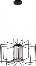 Nuvo 62/1353 - Wired - LED Pendant with Mirrored Glass - Aged Bronze Finish