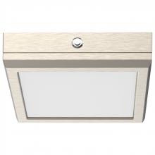 Nuvo 62/1717/EM - Blink Pro; EM Battery Backup; 7 Inch; Square Shape; Brushed Nickel Finish