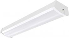 Nuvo 65/1093 - LED 2' Ceiling Wrap with Pull Chain; 20 Watts; 4000K; 120-277V