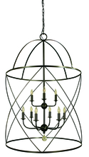 Framburg 4419 MB - 6-Light Mahogany Bronze Nantucket Chandelier