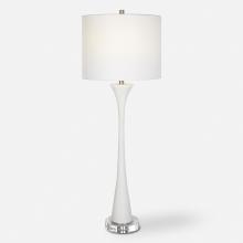  30040 - Fountain White Marble Buffet Lamp