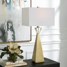 Uttermost 30244 - Arete Modern Brass Table Lamp